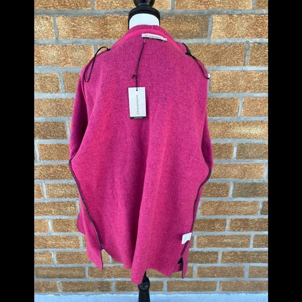 Chiaramente Open Front Hooded Cardigan Large - Picture 15 of 15